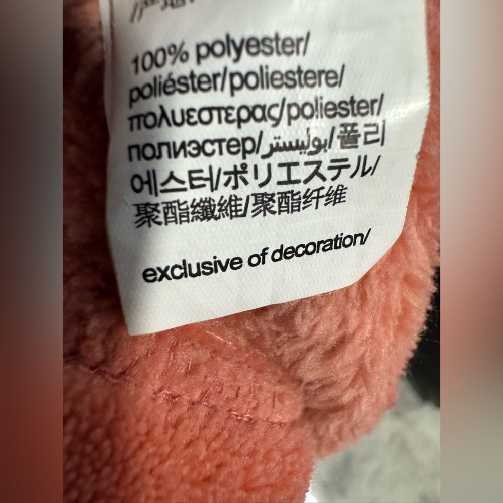 Calvin Klein orange/Coral Robe - Picture 4 of 6